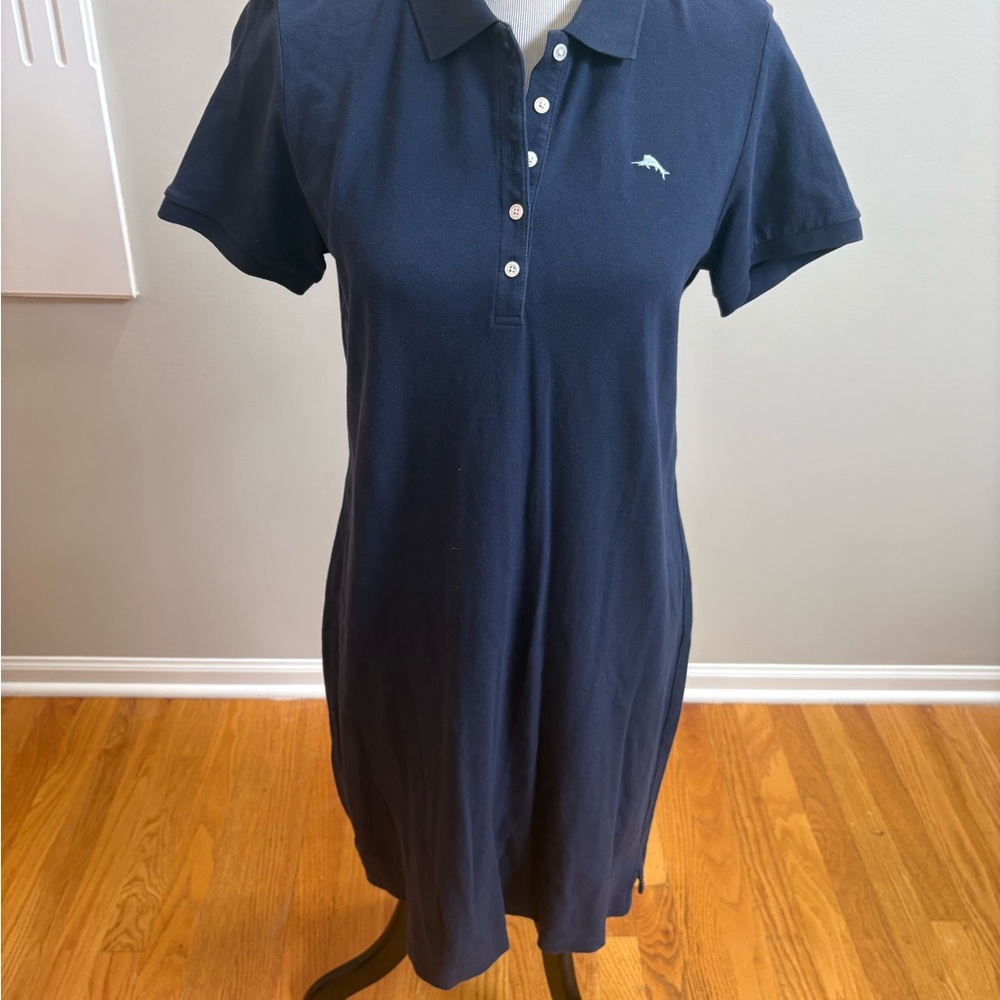 Tommy Bahama Navy Blue Polo Dress, Sz M